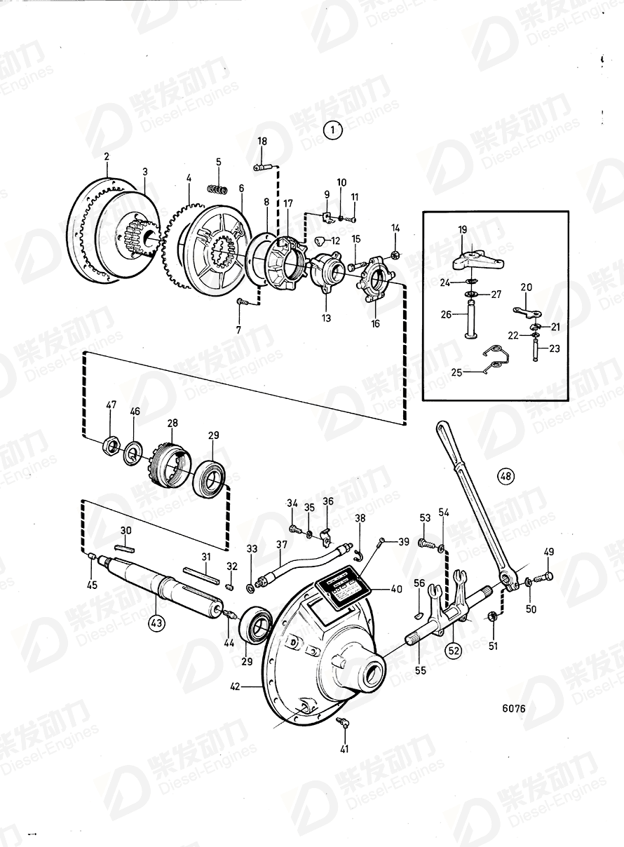 VOLVO Adjusting ring 846523 Drawing